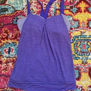 Lululemon 2-n-1 tank